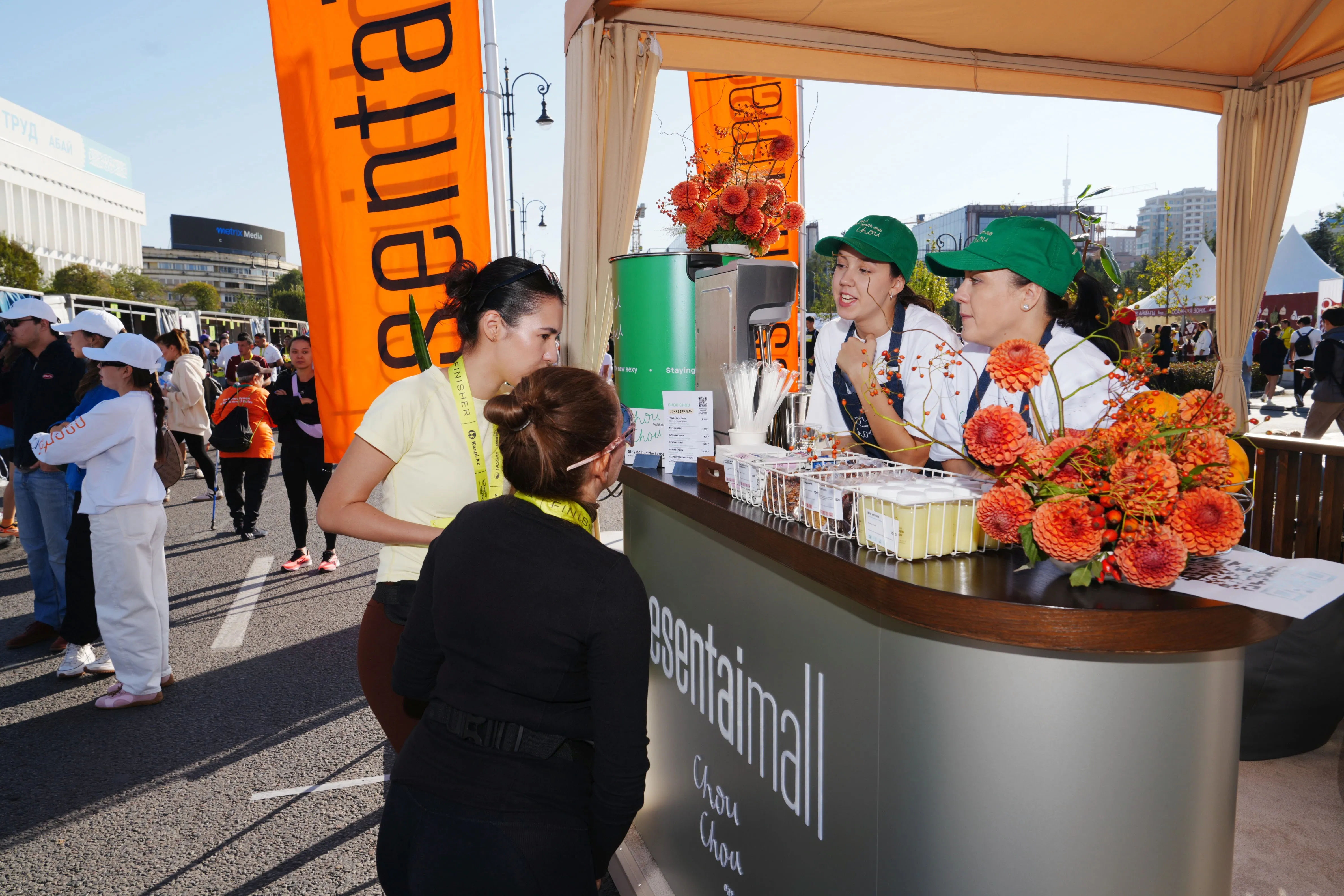 Esentai Mall на Almaty Marathon 1