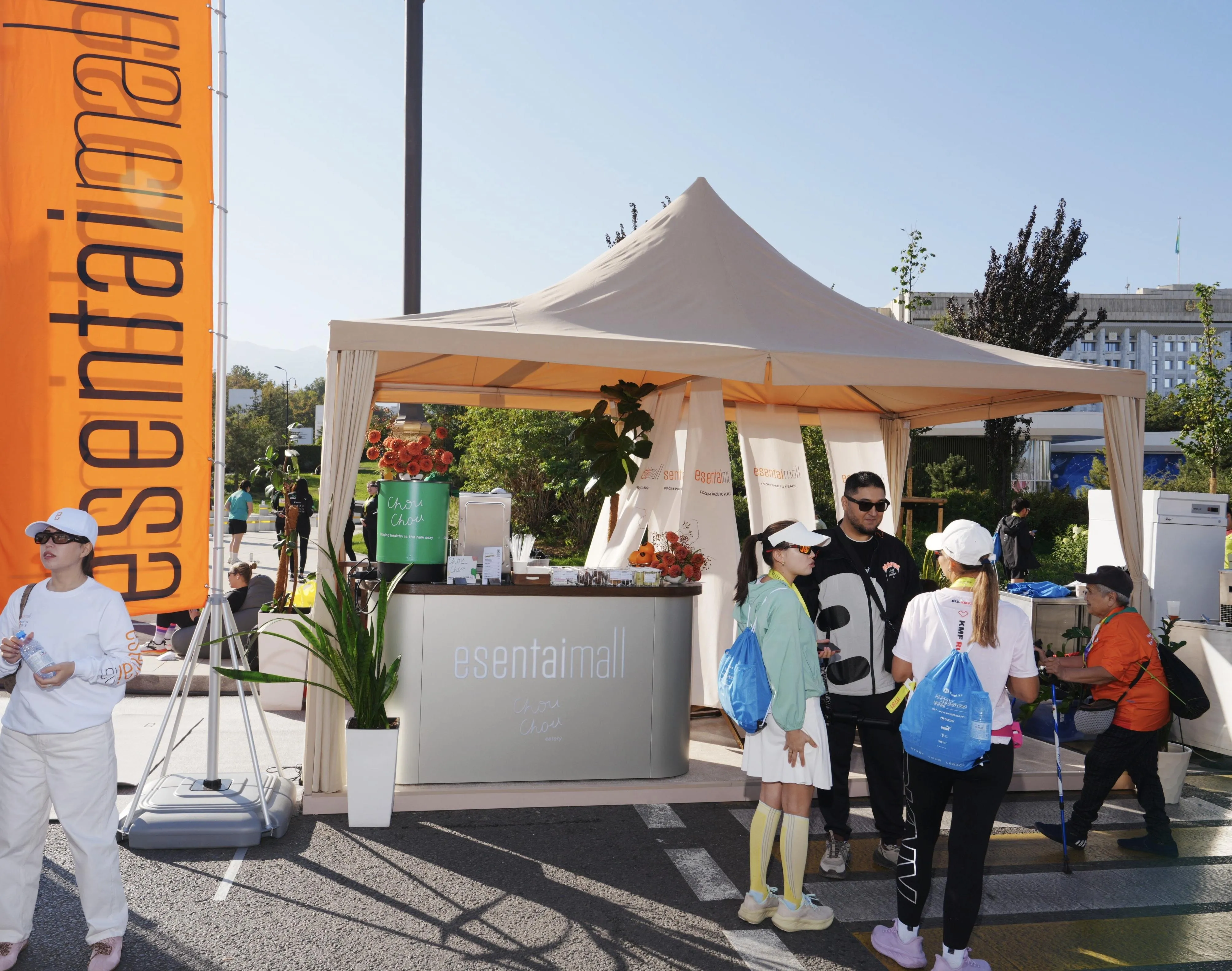 Esentai Mall на Almaty Marathon