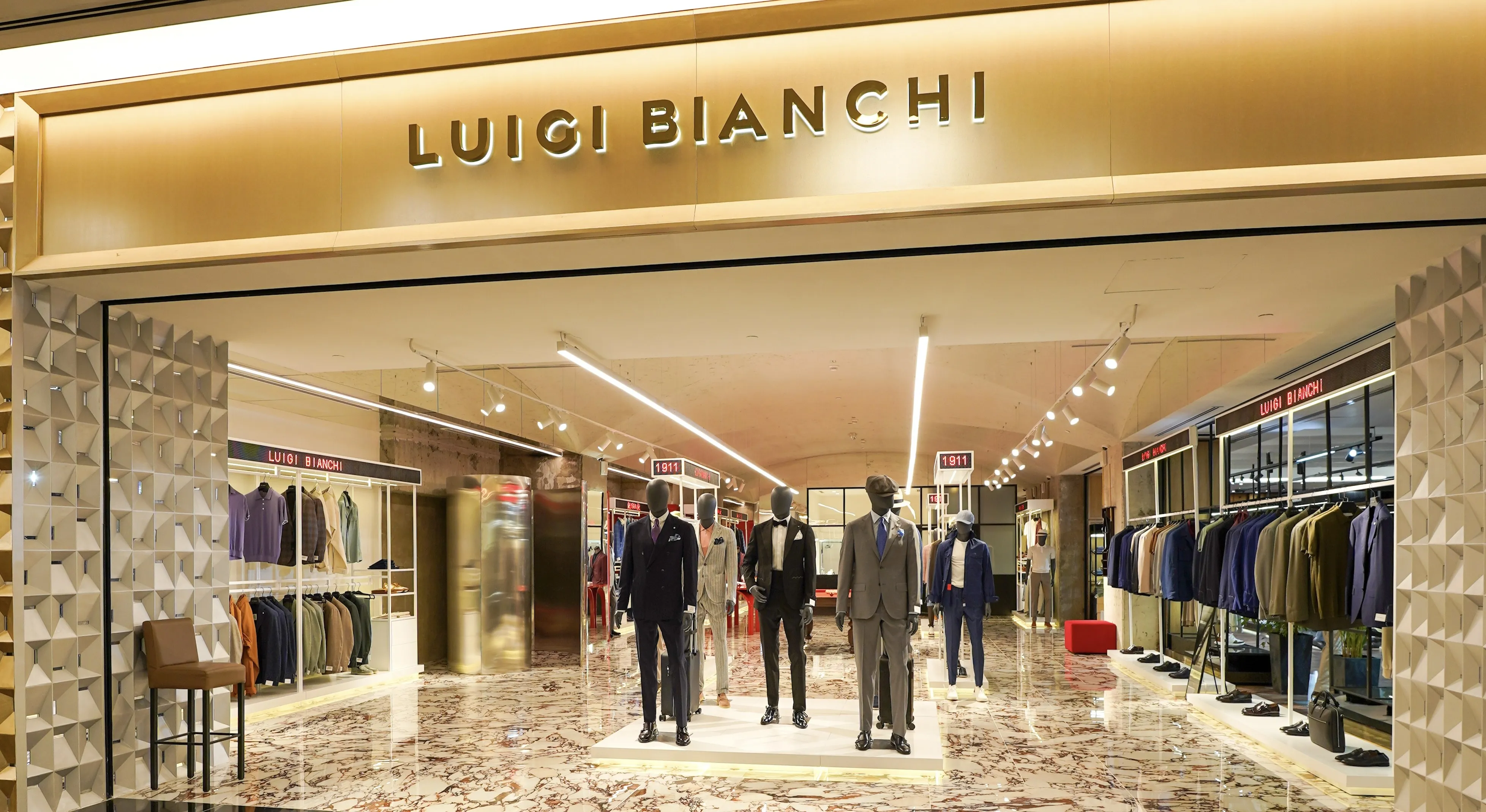 Открытие бутика Luigi Bianchi 1