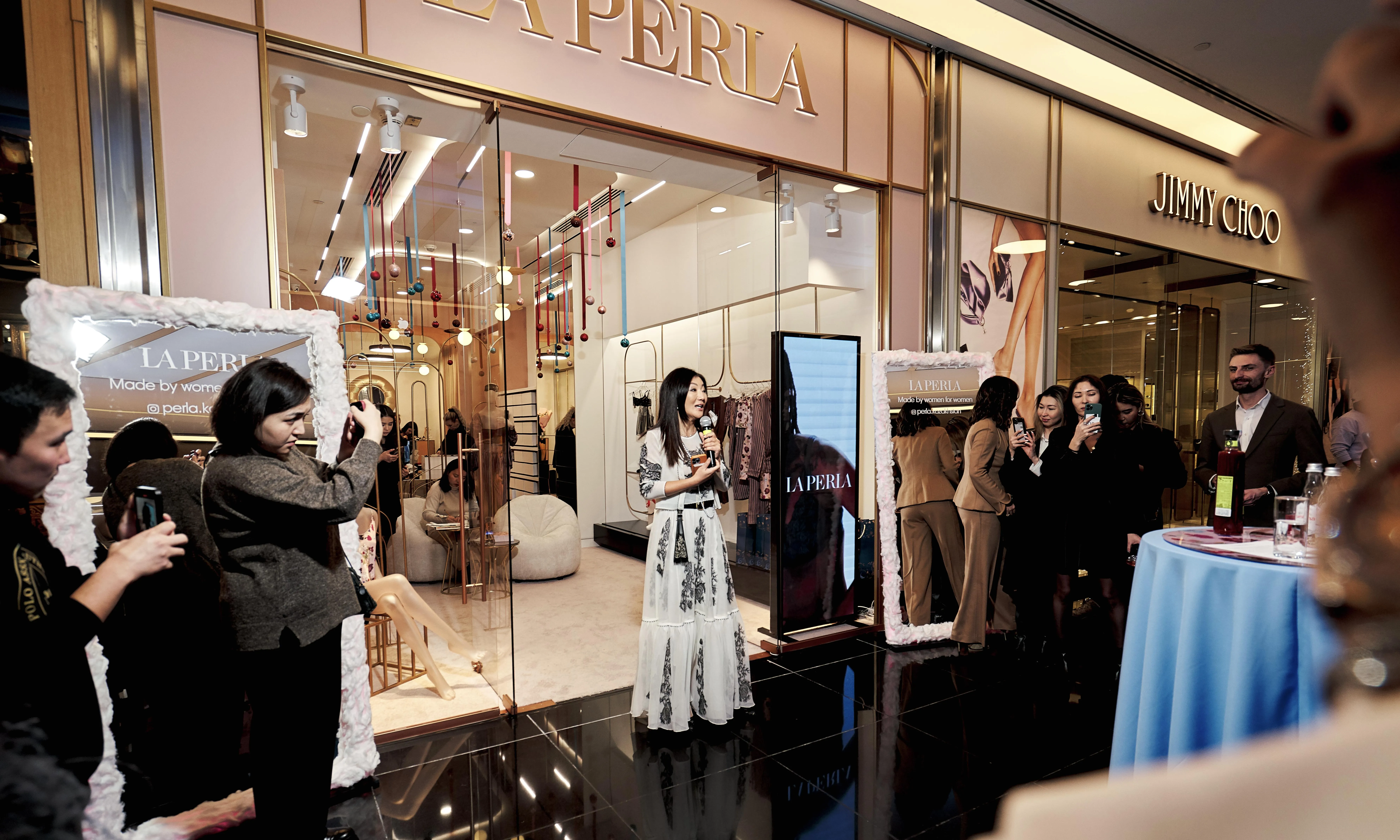 Открытие La Perla в Esentai Mall